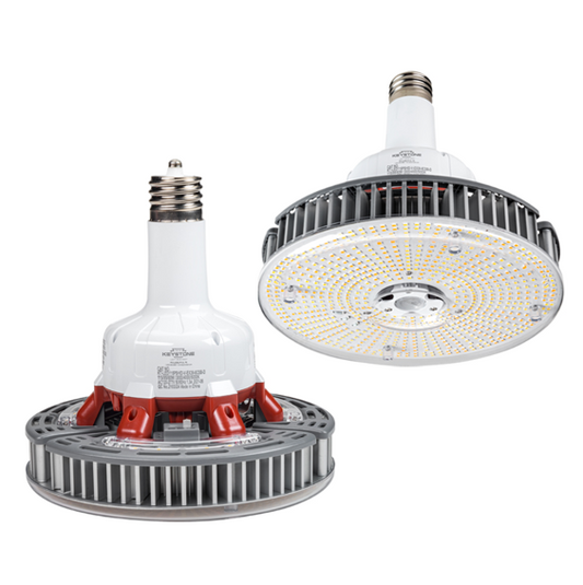 LED HID Replacement lamp feat. Power Select & Color Select. 60/70/80W, 3000/4000/5000K, 120-277V Input, EX39 Base, DirectDrive, Designed for Vertical Applications