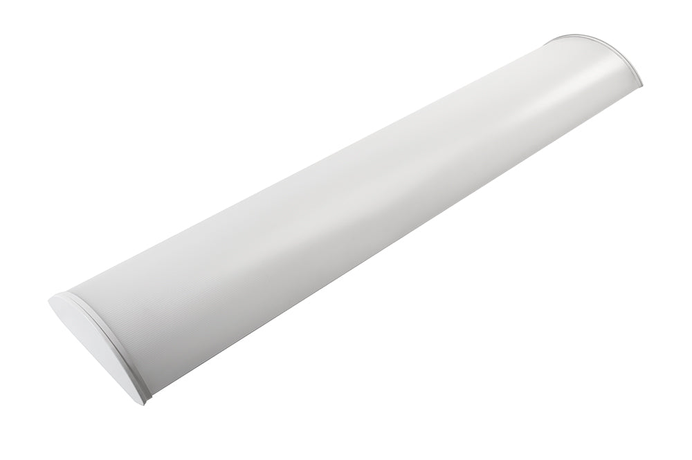 40W Curved LED Wrap - 10" Wide, 4 Long, 120-277V Input, Frosted Lens, 5000K, 0-10V Dimmable, Premium Series